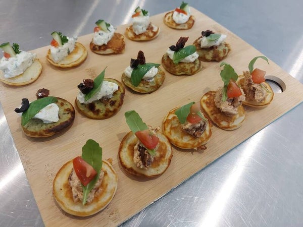 Mixplank diverse poffertjes