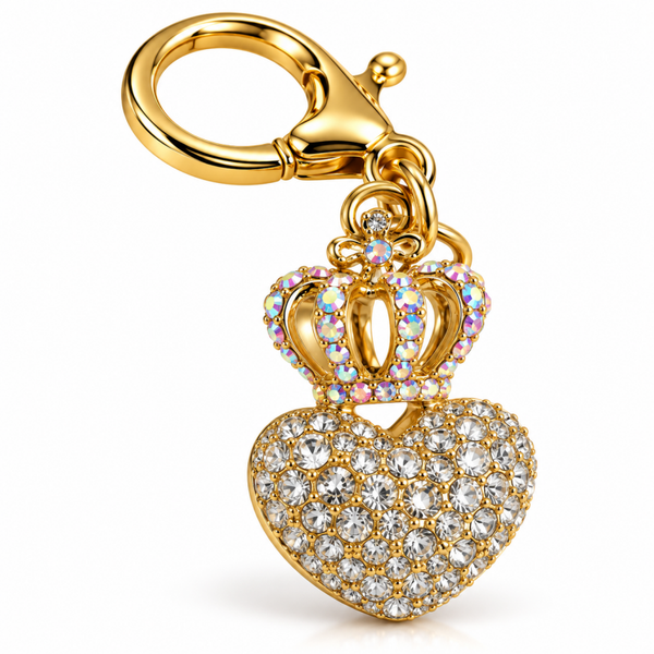 DIANA – Bijou de sac couronne et cœur