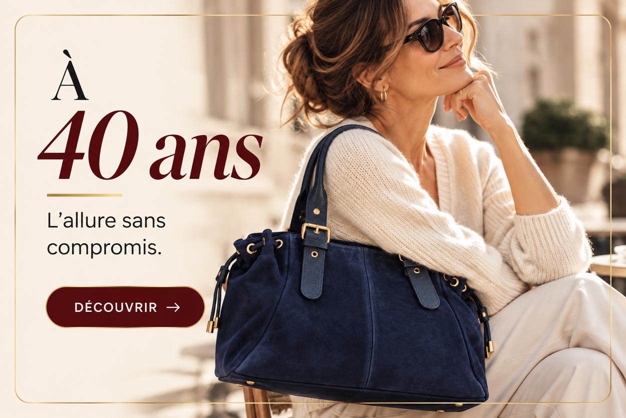 À 40 ans, l'allure sans compromis