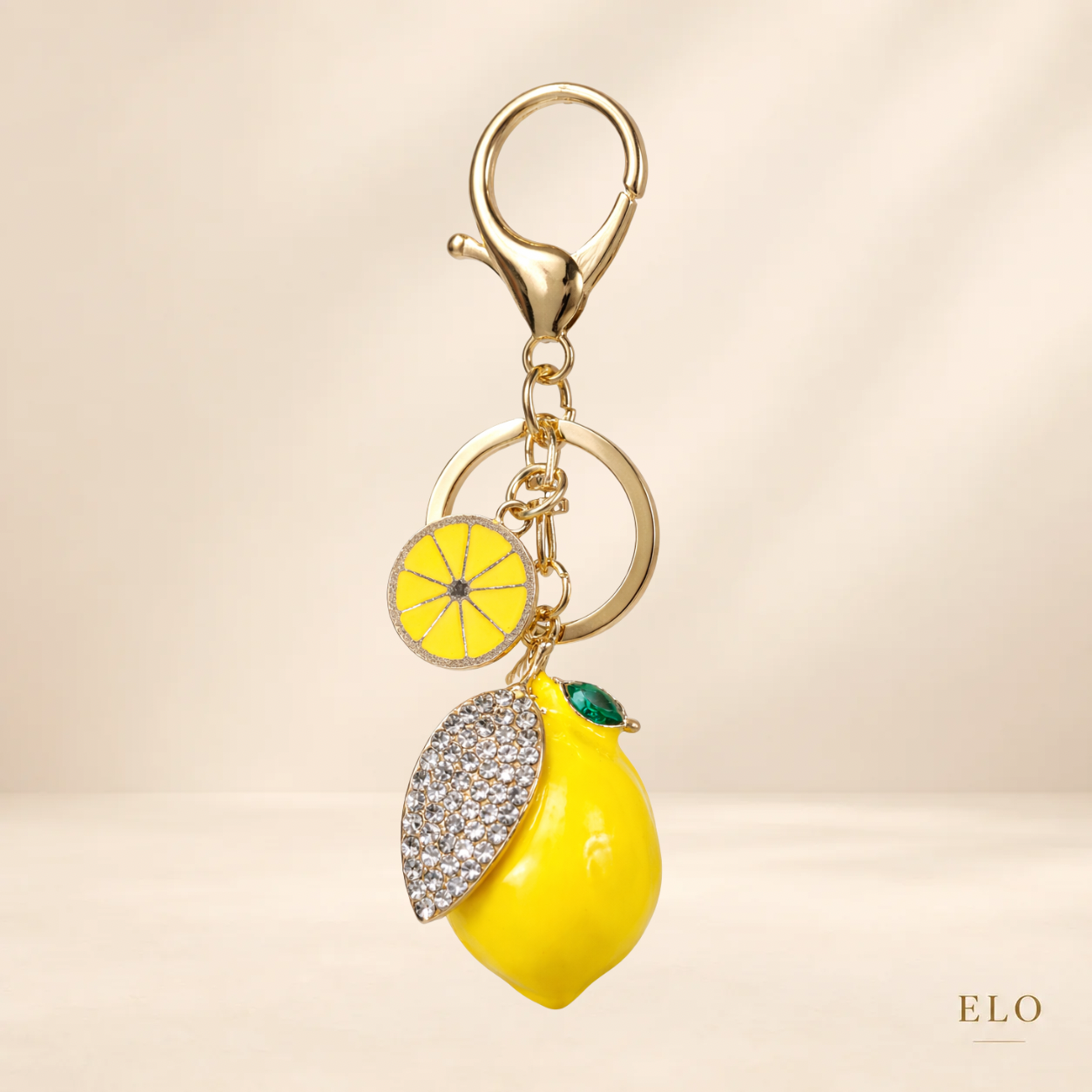Bijoux de sac citron