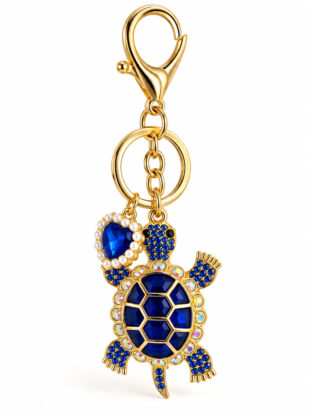 Bijou de sac Tortue scintillante