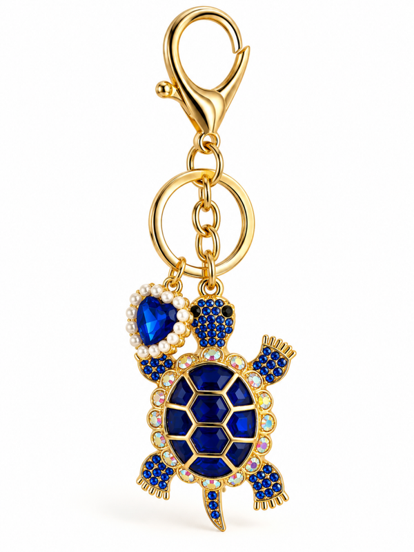 Bijou de sac Tortue scintillante