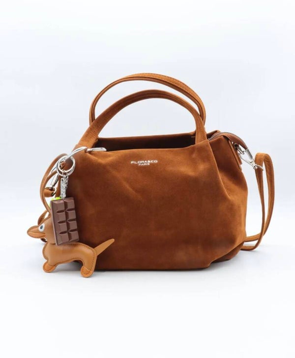 Nox - Petit sac à main en suédine