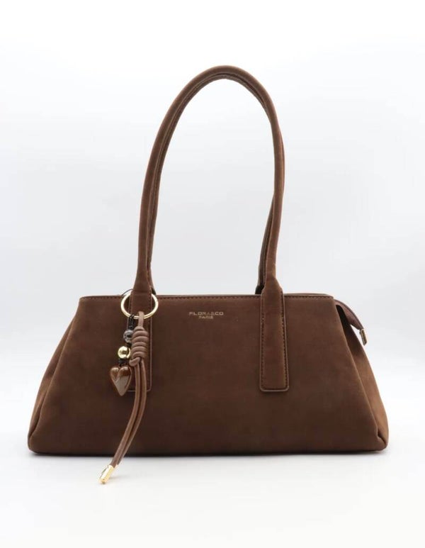 Noto - Sac baguette effet suédé