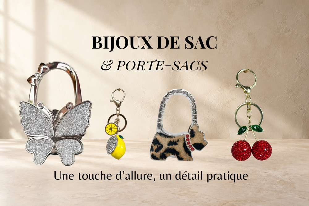 Bijoux de sac et porte-sacs