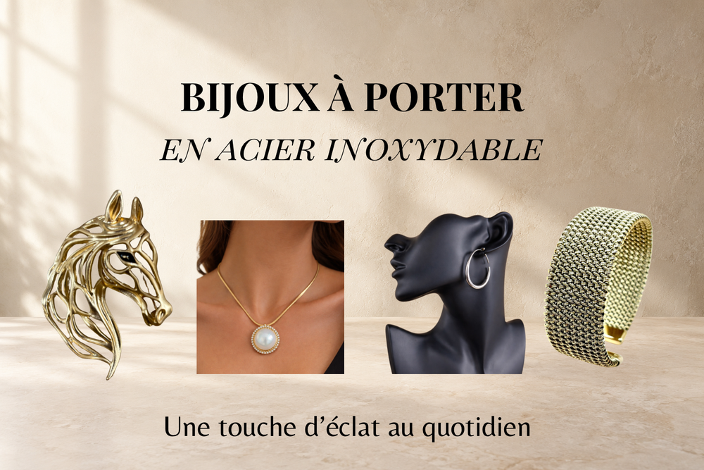 Bijoux à porter en acier inoxydable