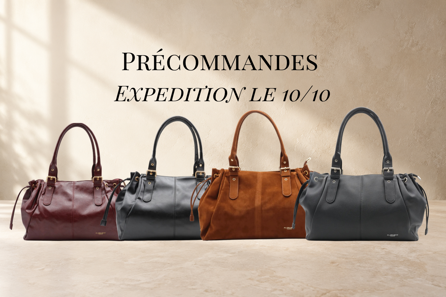 Les sacs en précommande 
