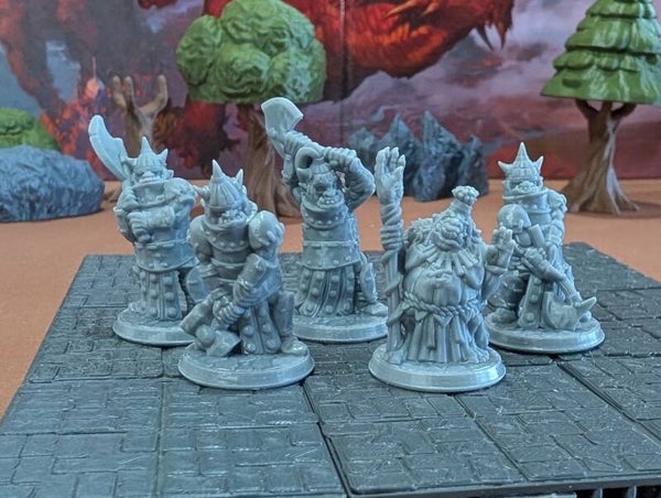 Heavy Armour Orcs and Orc Witch