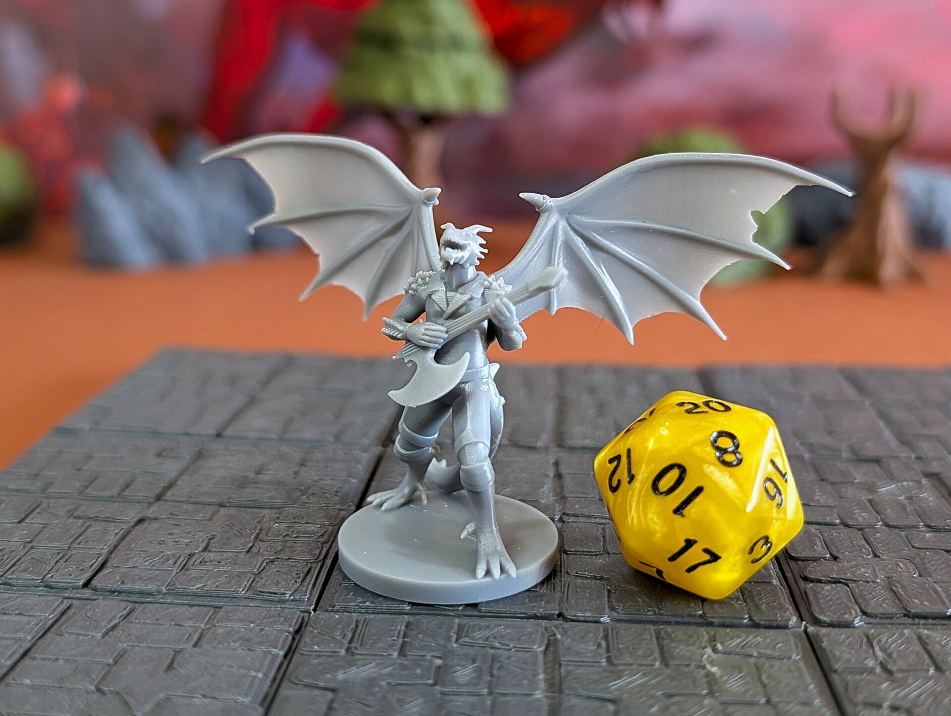 Winged Dragonborn Bard