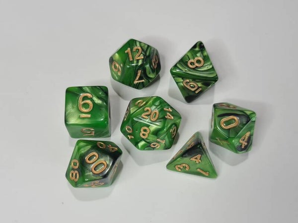 Light Forest Polydice Set