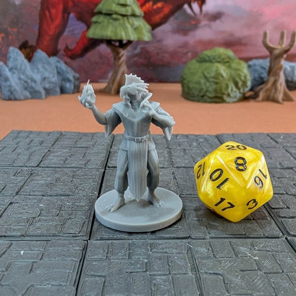 Gold Dragonborn Sorcerer