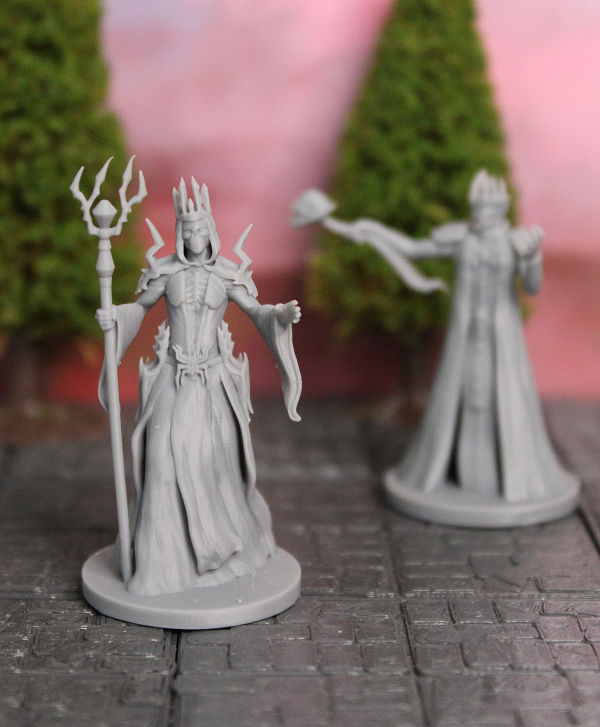 D&D 5e Miniature male female lich