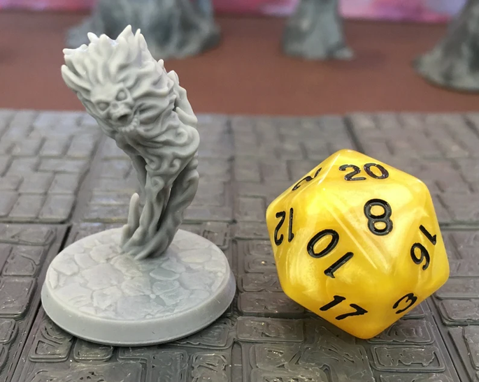 Flameskull | 28mm (D&amp;D) Undead Monster Miniatures | Tabletop RPG