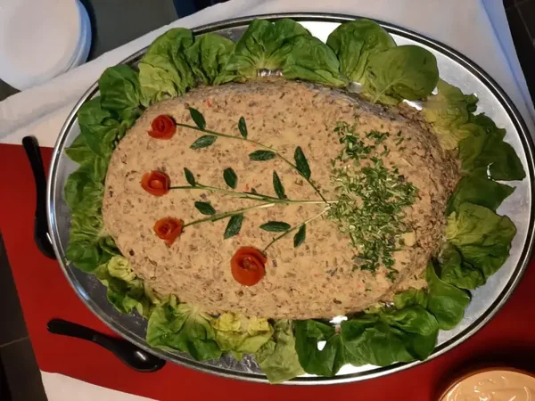 zelfgemaakte koude schotel