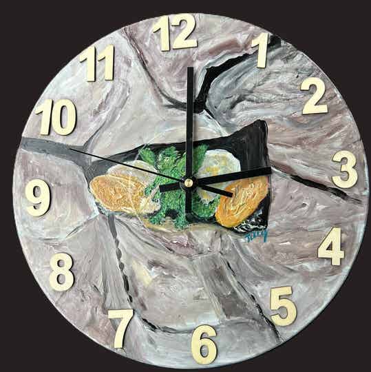Dragon Baby Clock