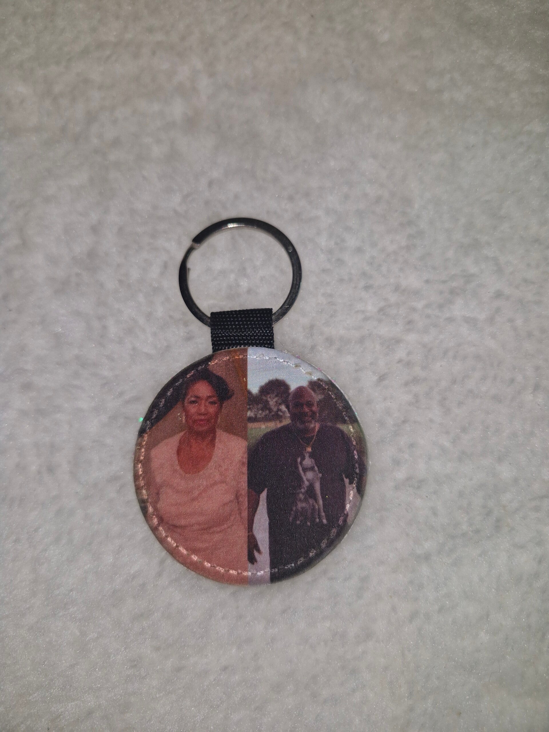 Ronde sleutelhanger sublimatie