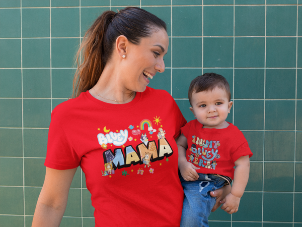 BLUEY MAMA AND SON