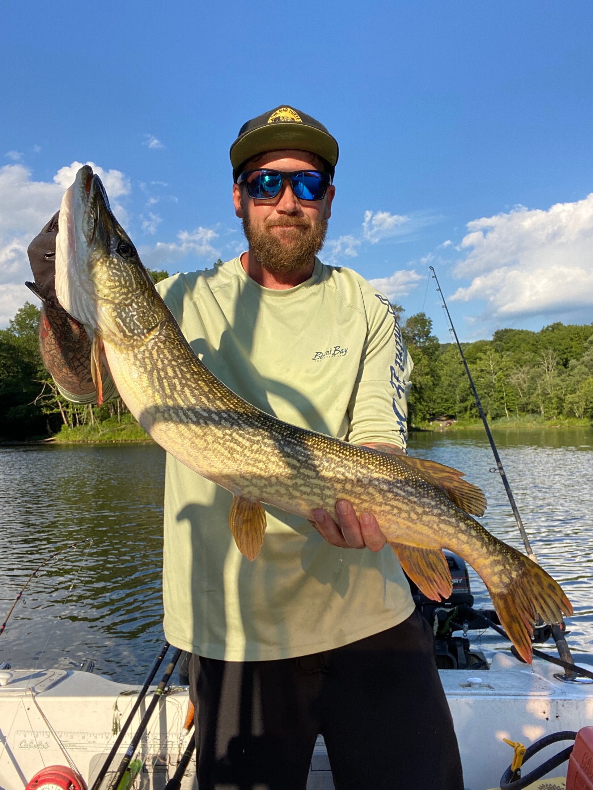 connecticut northern pike fishing charter