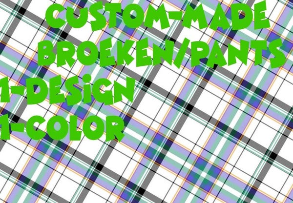 Custom Made Broeken/Pants 1 Color