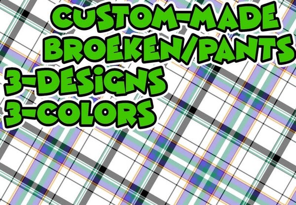 Custom Made Broeken/Pants 3 Colors