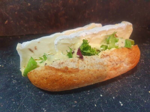 Pistolet belegd brie "bruin"