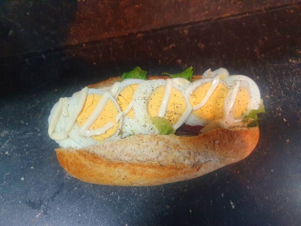 Pistolet belegd eitje "bruin"