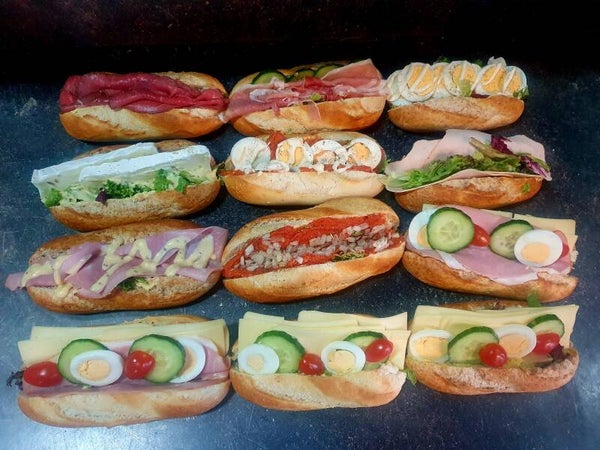 Pistolet belegd gemend assortiment