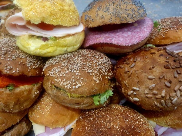 Standaard belegde broodjes