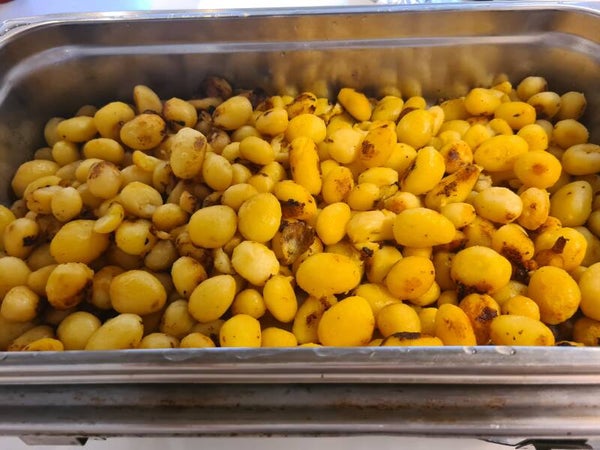 Piepers met schnitzel