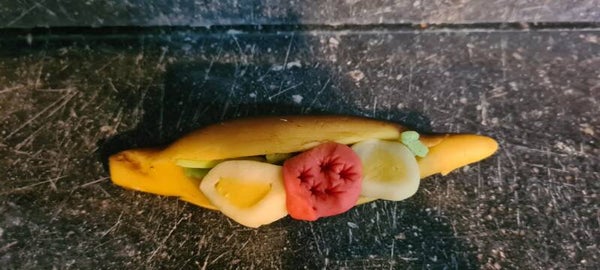 Broodje gezond "marsepein"