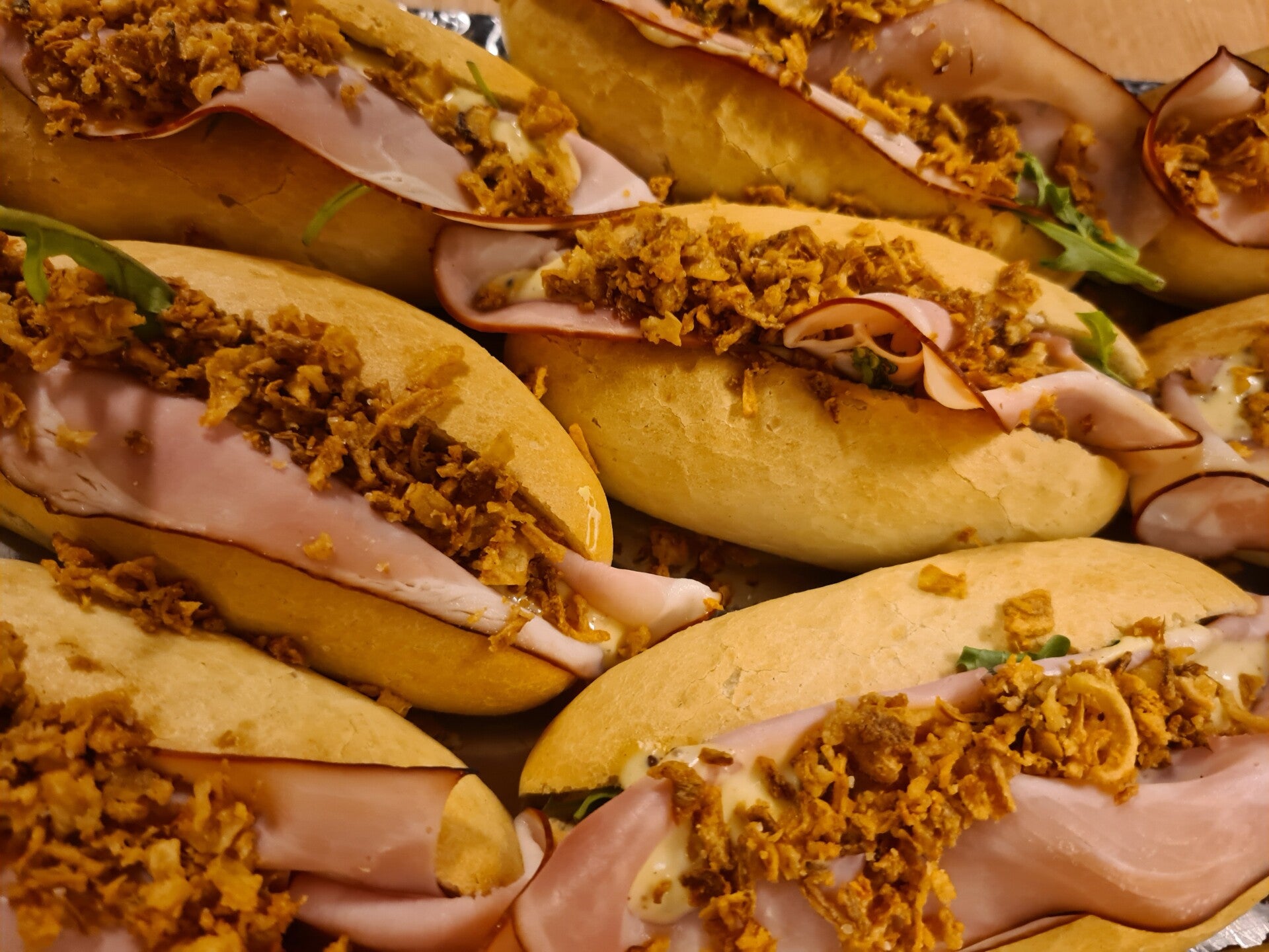 Broodje warme beenham