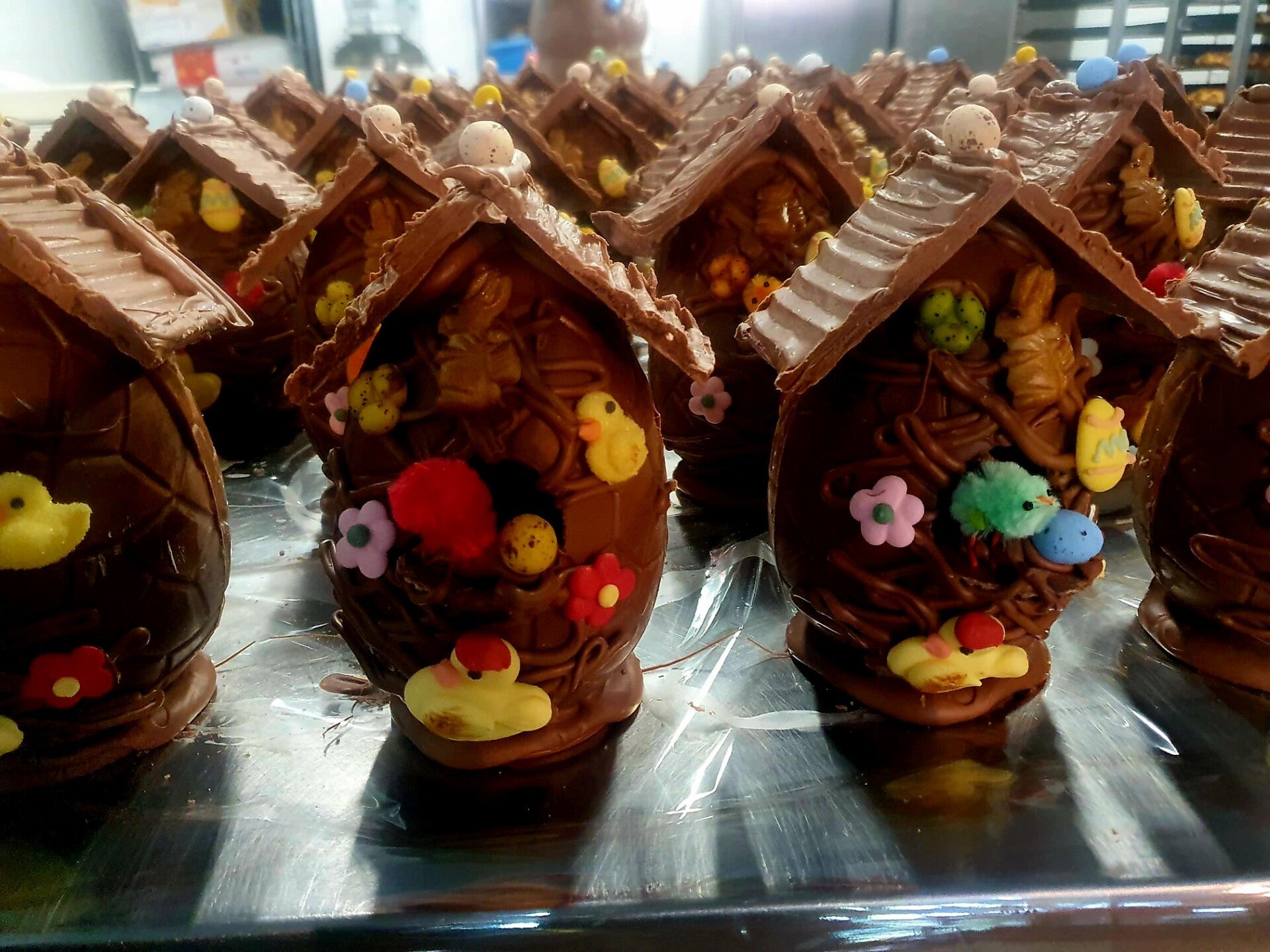 Vogelhuisje melkchocolade