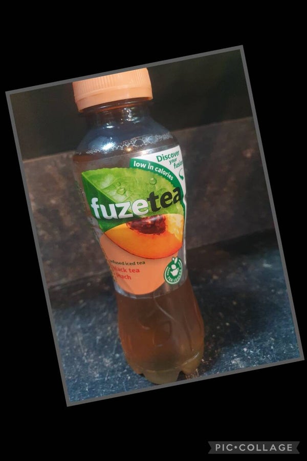 Flesje fuze tea peach