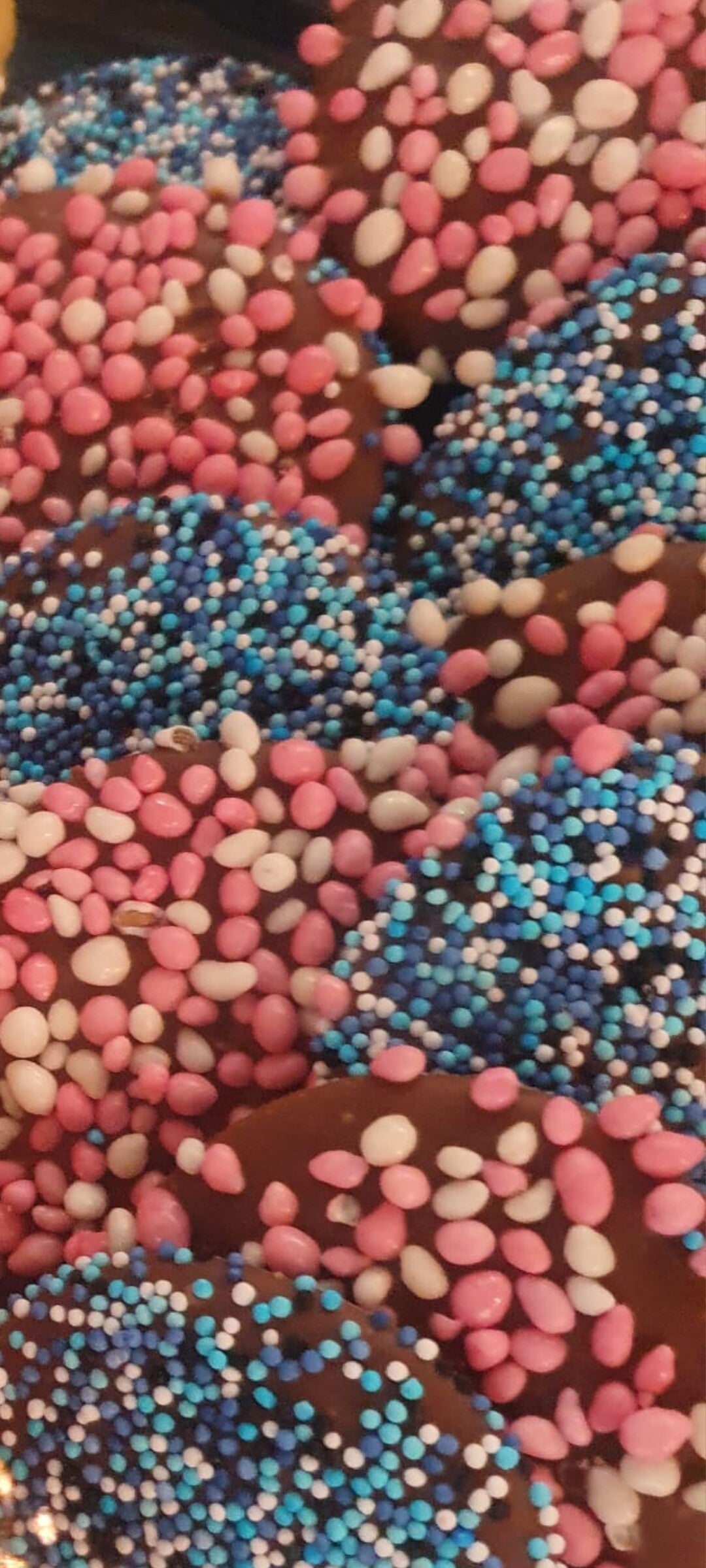 Geboorte chocolade voor een jongen of meisje