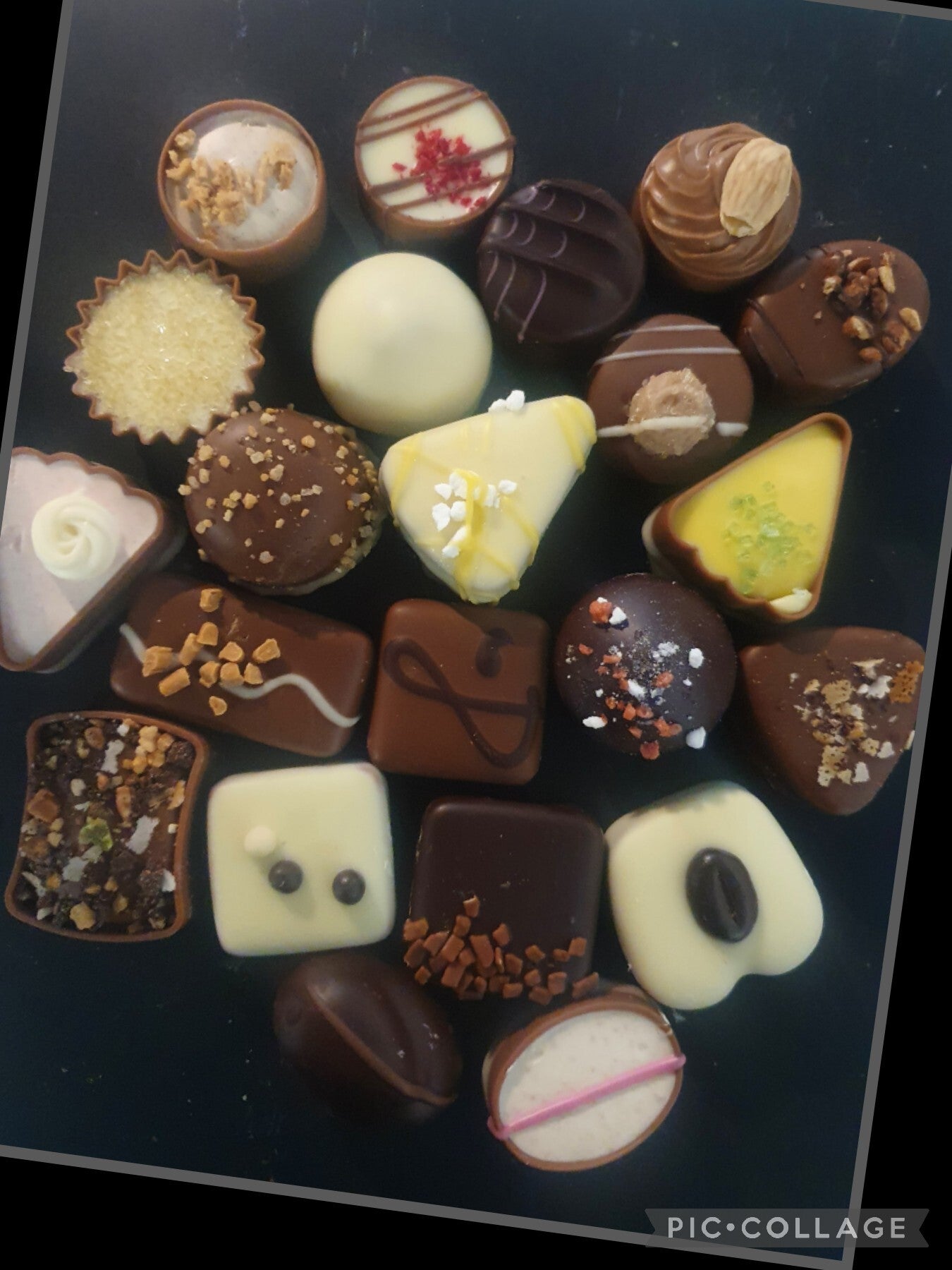 Bonbons praline  vulling