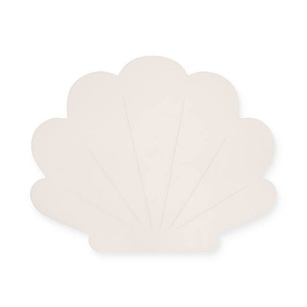 Wandlamp schelp Nougat