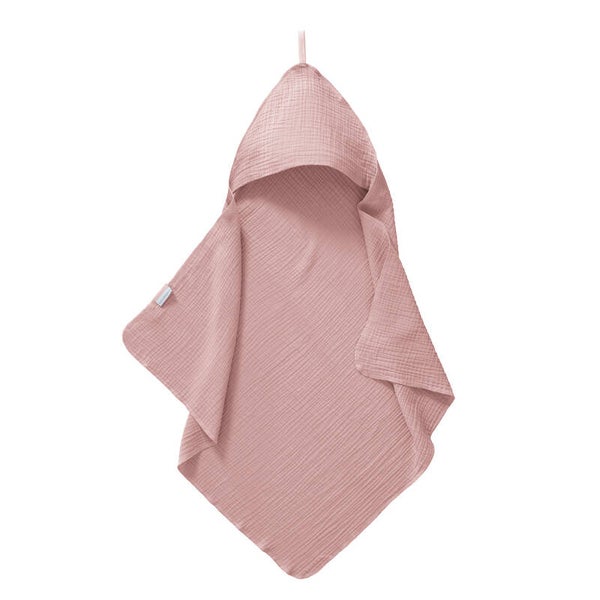 Badcape super soft Oud Roze