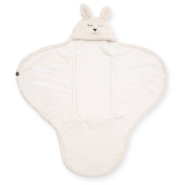 Jollein wikkeldeken Bunny off white