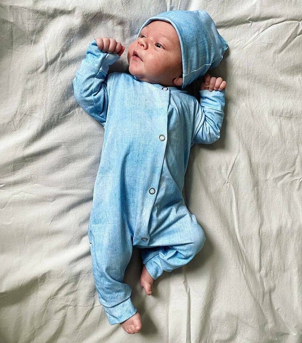 Boxpakje Jeans look Light Blue