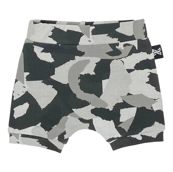 Shortje print Grey