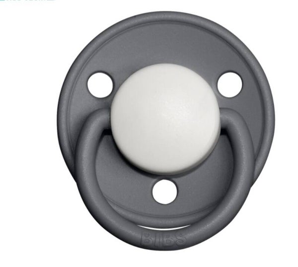 Fopspeen Bibs Deluxe White/Duo/Iron T2