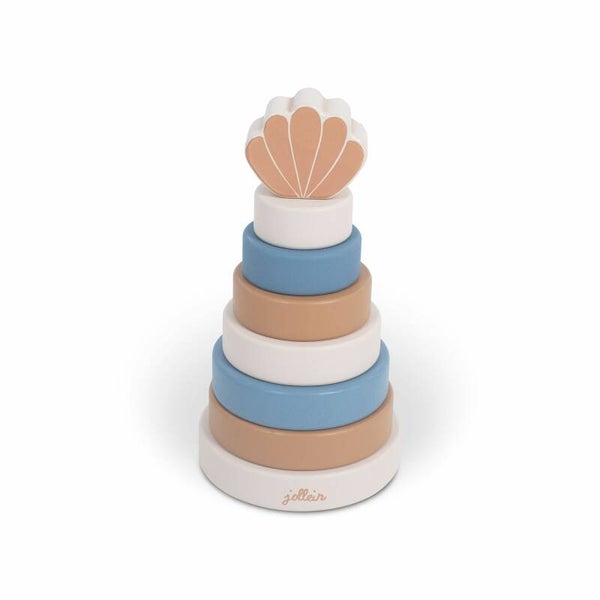 Stapeltoren Jollein schelp Blue