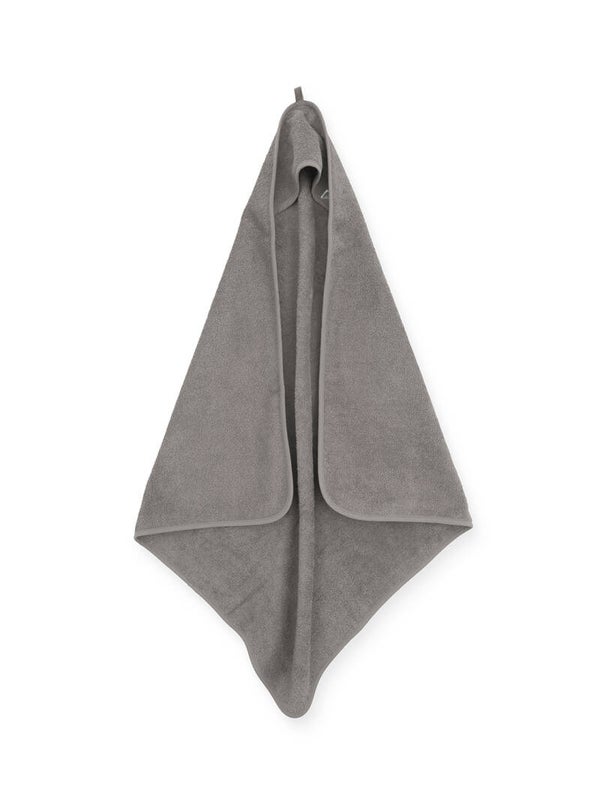 Jollein badcape badstof storm grey 75x75cm