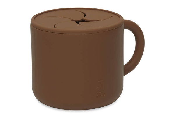 Snack cup siliconen Caramel