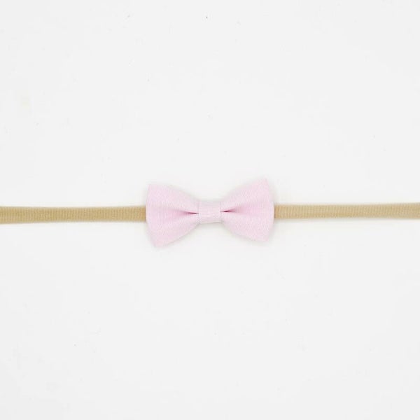 Klassiek katoenen haarbandje ice pink