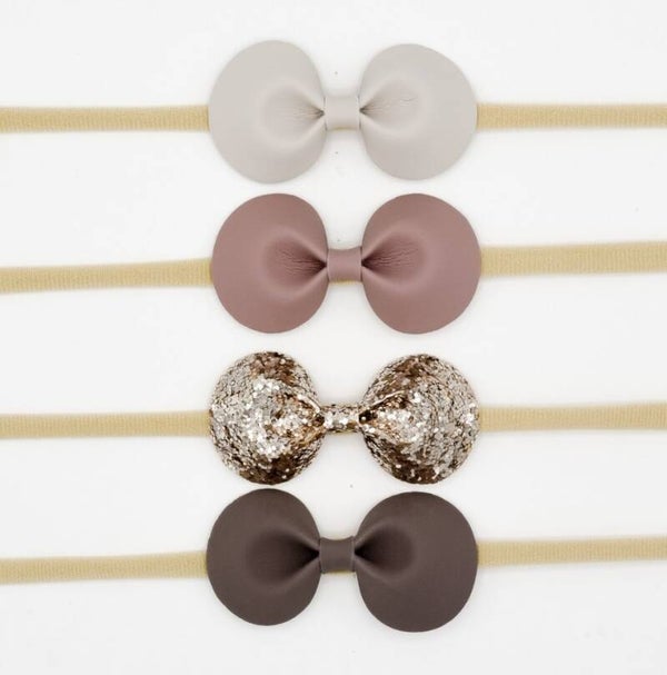 Set 4 haarbandjes Amy