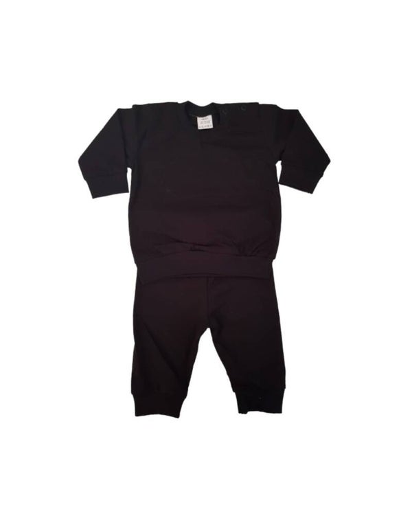 Pyjama 2- delig Zwart