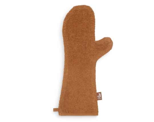 Washandje badstof Caramel