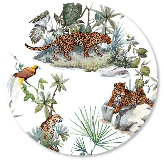 Muurcirkel jungle Luipaard