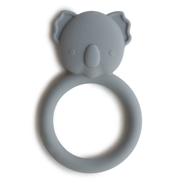 Mushie bijtring Koala Grijs